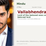 Vallabhendra Name Meaning and Details