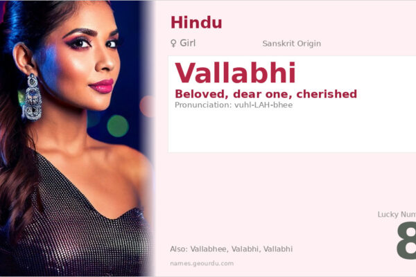 Vallabhi Meaning — Sanskrit Origin, Girl Name & Details (2025)