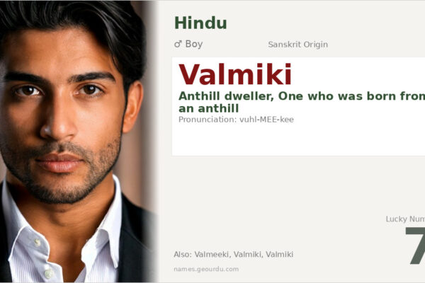 Valmiki Name Meaning — Sanskrit Origin, Boy Name & Details (2025)