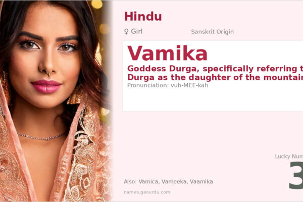 Vamika Name Meaning — Sanskrit Origin, Goddess Durga & Details (2025)