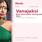Vanajaksi Name Meaning and Details