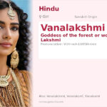 Vanalakshmi Name Meaning and Details