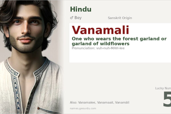 Vanamali Name Meaning — Sanskrit Origin, Boy Name & Krishna Connection (2025)