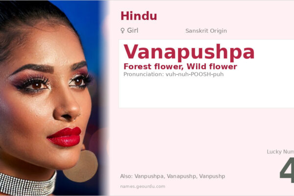 Vanapushpa Meaning — Sanskrit Origin, Girl Name & Details (2025)