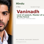 Vaninadh Name Meaning and Details