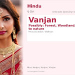 Vanjan Name Meaning and Details