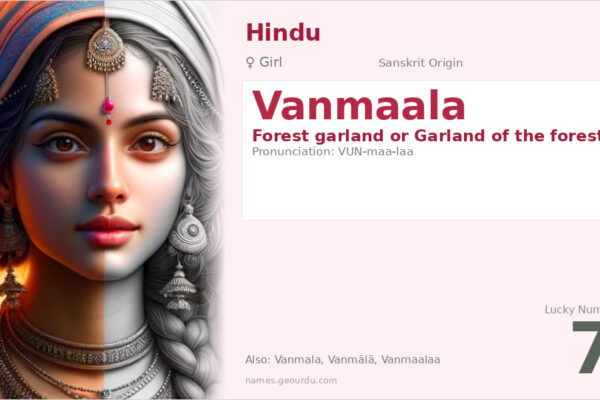 Vanmaala Meaning — Sanskrit Origin, Girl Name & Details (2025)