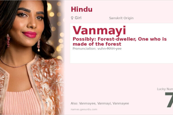 Vanmayi Name Meaning — Origin, Gender & Details (2025)