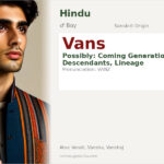 Vans Name Meaning and Details