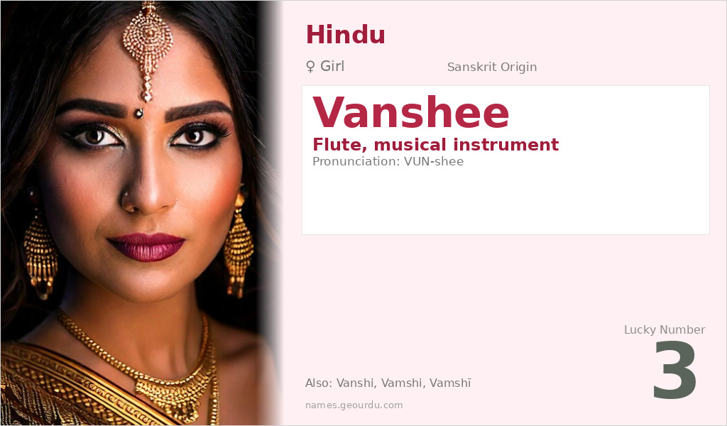 Vanshee Name Meaning and Details
