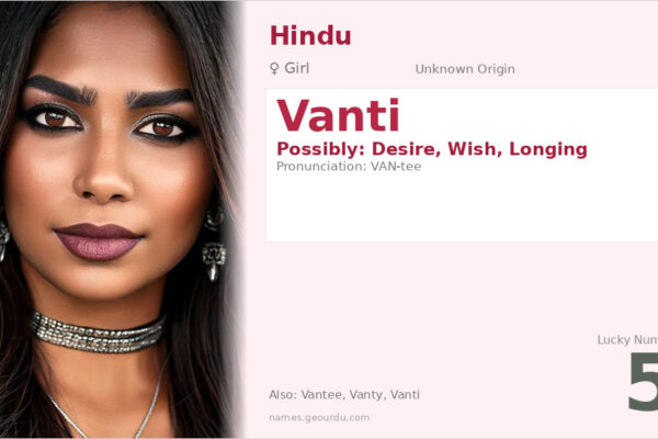Vanti Name Meaning — Origin, Gender & Details (2025)