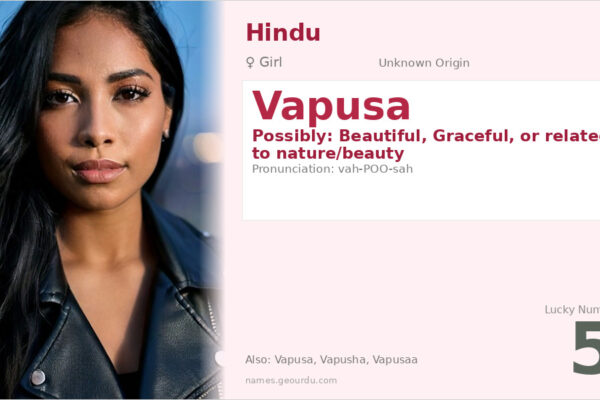 Vapusa Name Meaning — Origin, Gender & Details (2025)