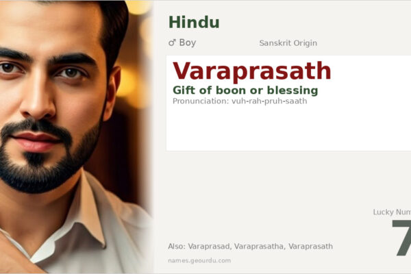 Varaprasath Meaning — Sanskrit Origin, Boy Name & Details (2025)