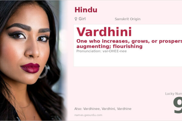 Vardhini Name Meaning — Sanskrit Origin, Girl Name & Details (2025)
