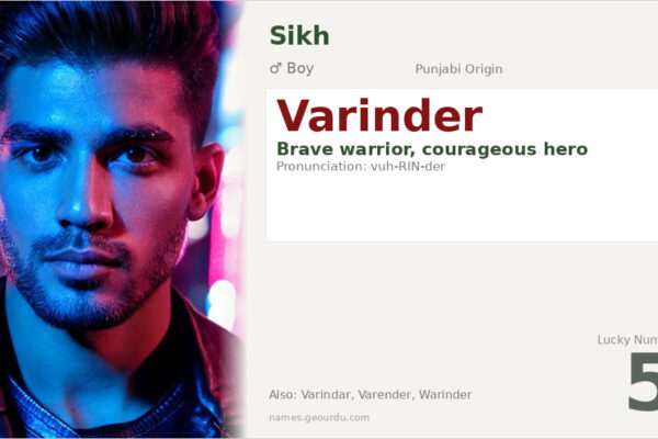 Varinder Name Meaning — Punjabi Origin, Boy Name & Details (2025)
