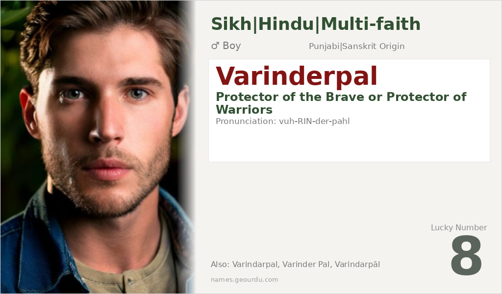 Varinderpal Name Meaning and Details