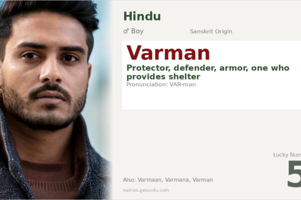 Varman Name Meaning — Sanskrit Origin, Boy Name & Details (2025)