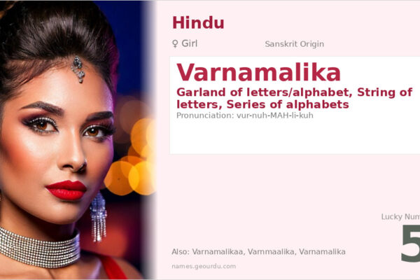 Varnamalika Meaning — Sanskrit Origin, Girl Name & Details (2025)