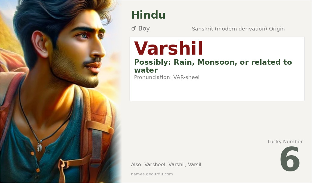 Varshil Name Meaning and Details