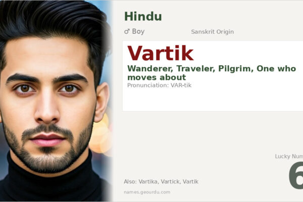 Vartik Name Meaning — Sanskrit Origin, Boy Name & Details (2025)