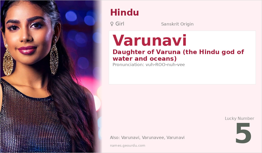 Varunavi Name Meaning and Details