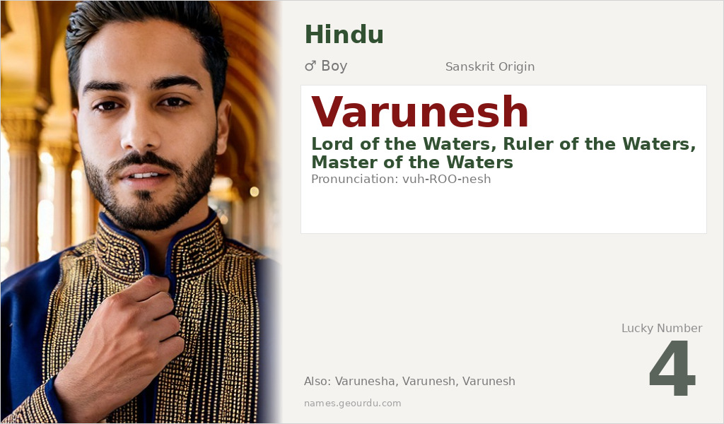 Varunesh Name Meaning and Details