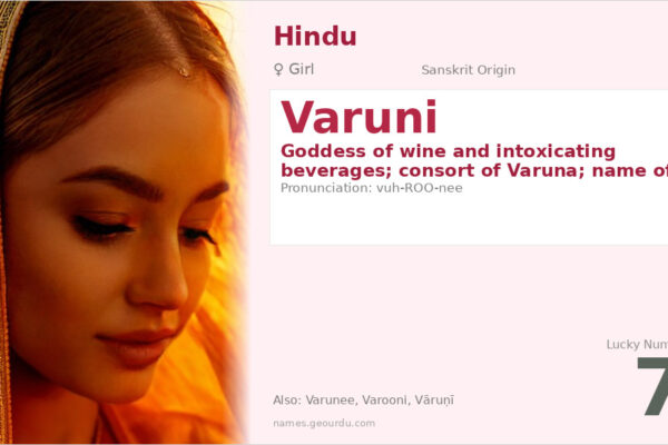 Varuni Name Meaning — Sanskrit Origin, Girl & Details (2025)