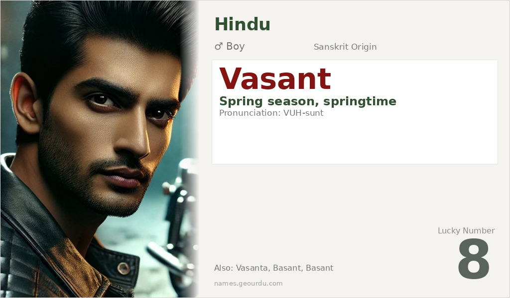 Vasant Name Meaning and Details