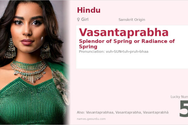Vasantaprabha Meaning — Sanskrit Origin, Girl Name & Details (2025)