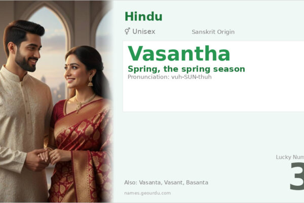 Vasantha Name Meaning — Origin, Gender & Details (2025)