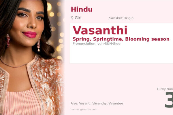 Vasanthi Name Meaning — Sanskrit Origin, Girl Name & Details (2025)