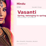 Vasanti Name Meaning and Details