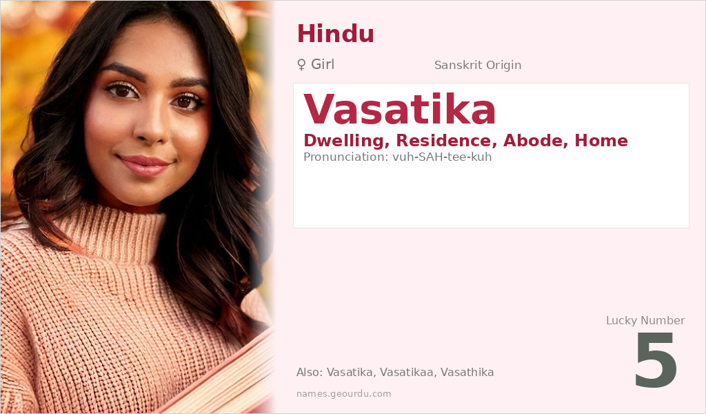 Vasatika Name Meaning and Details
