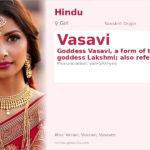 Vasavi Name Meaning and Details