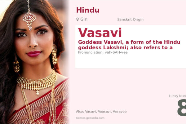 Vasavi Name Meaning — Origin, Gender & Details (2025)