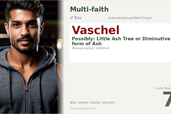 Vaschel Name Meaning — Origin, Gender & Details (2025)