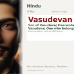 Vasudevan Name Meaning and Details