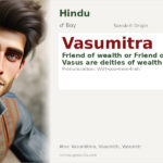 Vasumitra Name Meaning and Details
