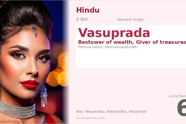 Vasuprada Meaning — Sanskrit Origin, Girl Name & Details (2025)