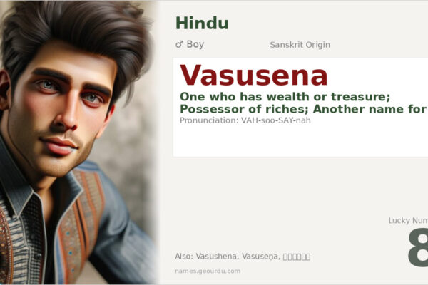 Vasusena Meaning — Sanskrit Origin, Boy Name & Mahabharata Connection (2025)