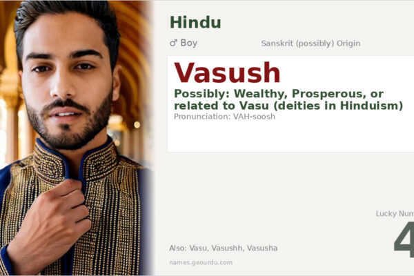 Vasush Name Meaning — Origin, Gender & Details (2025)