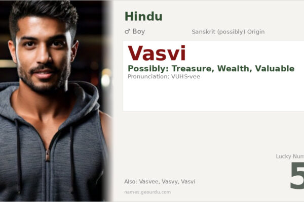 Vasvi Name Meaning — Origin, Gender & Details (2025)