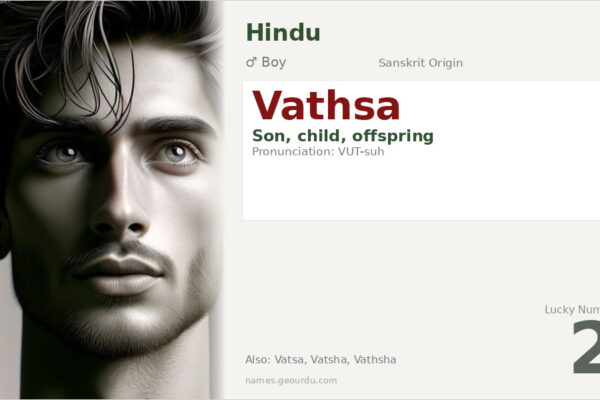 Vathsa Name Meaning — Sanskrit Origin, Boy & Details (2025)