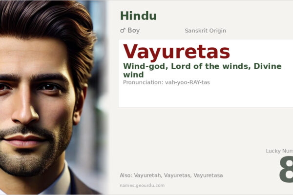 Vayuretas Meaning — Sanskrit Origin, Boy Name & Details (2025)