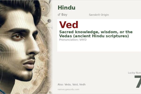 Ved Name Meaning — Origin, Gender & Details (2025)