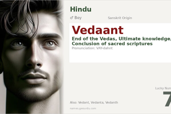 Vedaant Meaning — Sanskrit Origin, Boy Name & Spiritual Significance (2025)