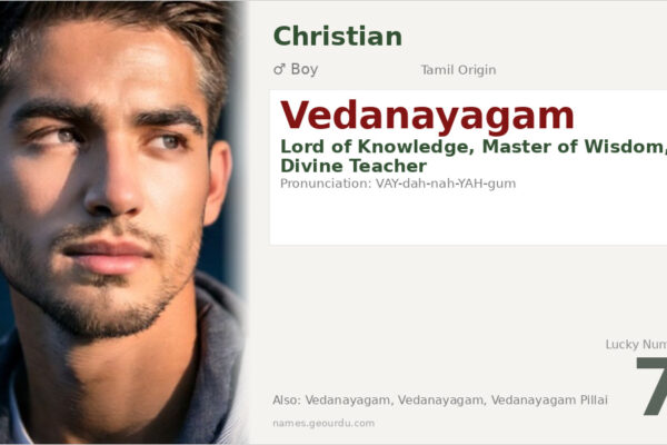 Vedanayagam Name Meaning — Tamil Christian Origin & History (2025)