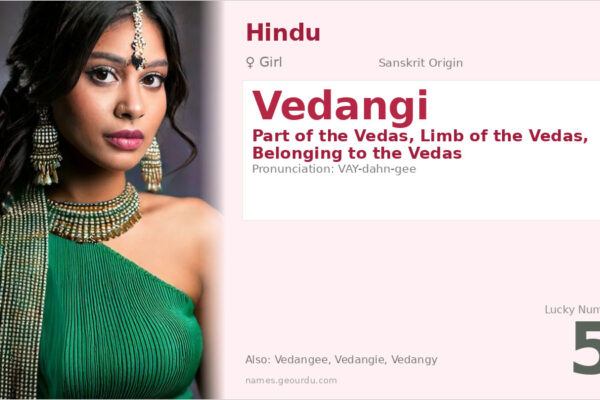 Vedangi Name Meaning — Sanskrit Origin, Girl Hindu Name & Details (2025)