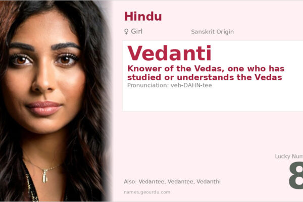 Vedanti Name Meaning — Sanskrit Origin, Girl Name & Details (2025)