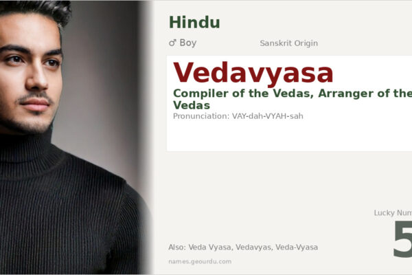 Vedavyasa Name Meaning — Sanskrit Origin, Boy Hindu Name & Details (2025)